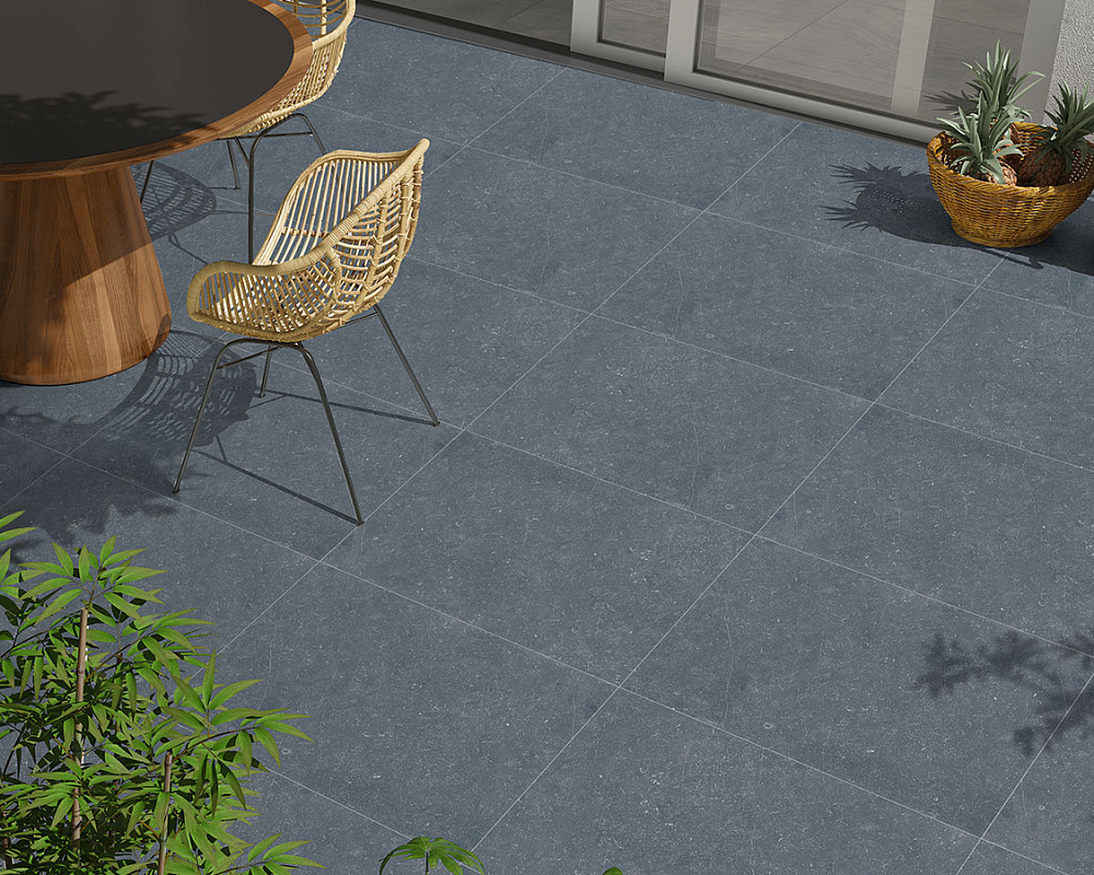 Premium Belgium Stone Black R11 60x60